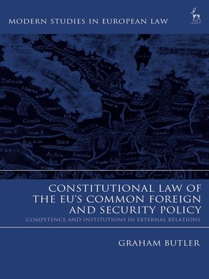 cover image of Constitutional Law of the EU's Common Foreign and Security Policy
